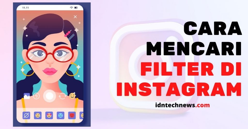 Cara mencari filter di instagram